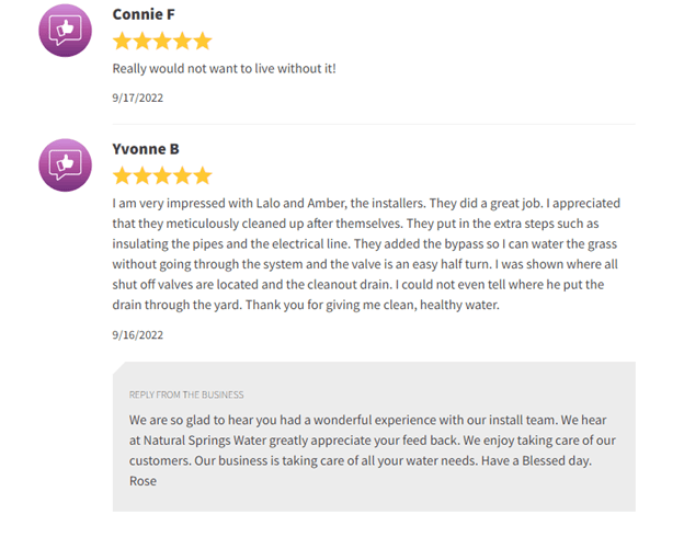 Review - Connie F and Yvonne B