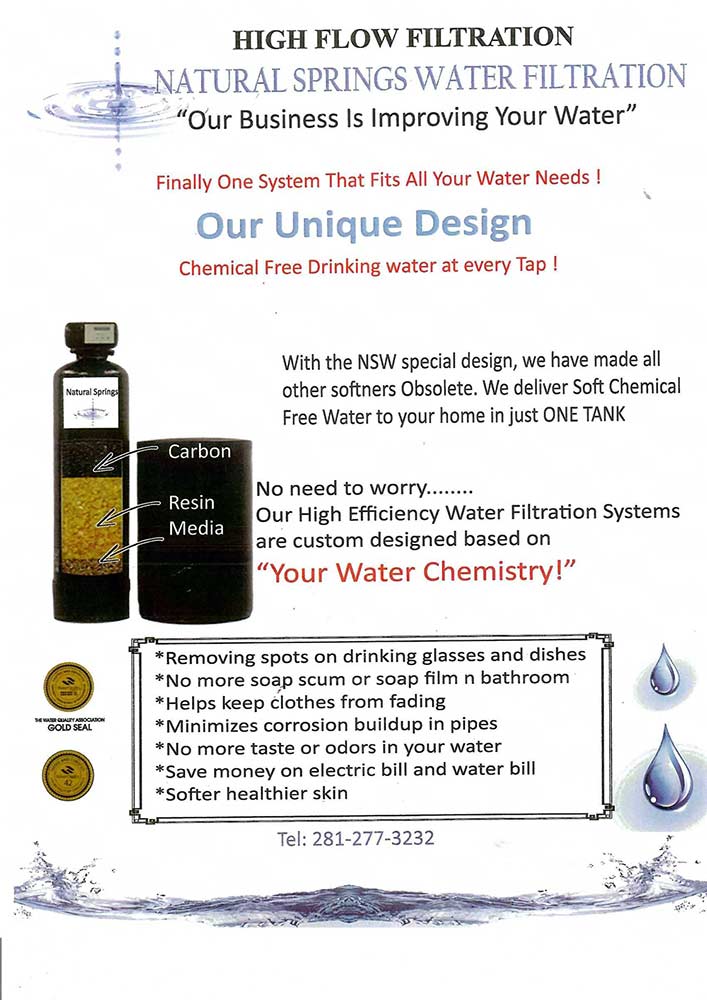 Water Filtration System